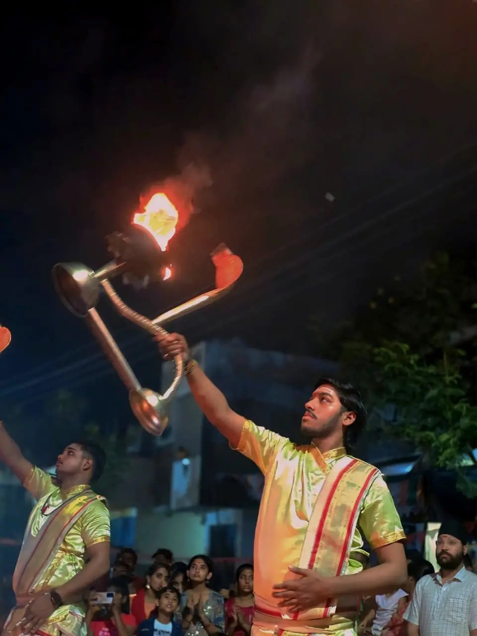 Traditional Ganga Aarti with Vedic Puja